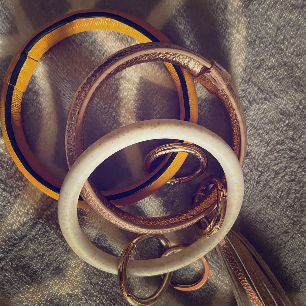 3 ring key chains